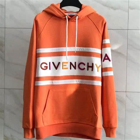 givenchy hoodie orange